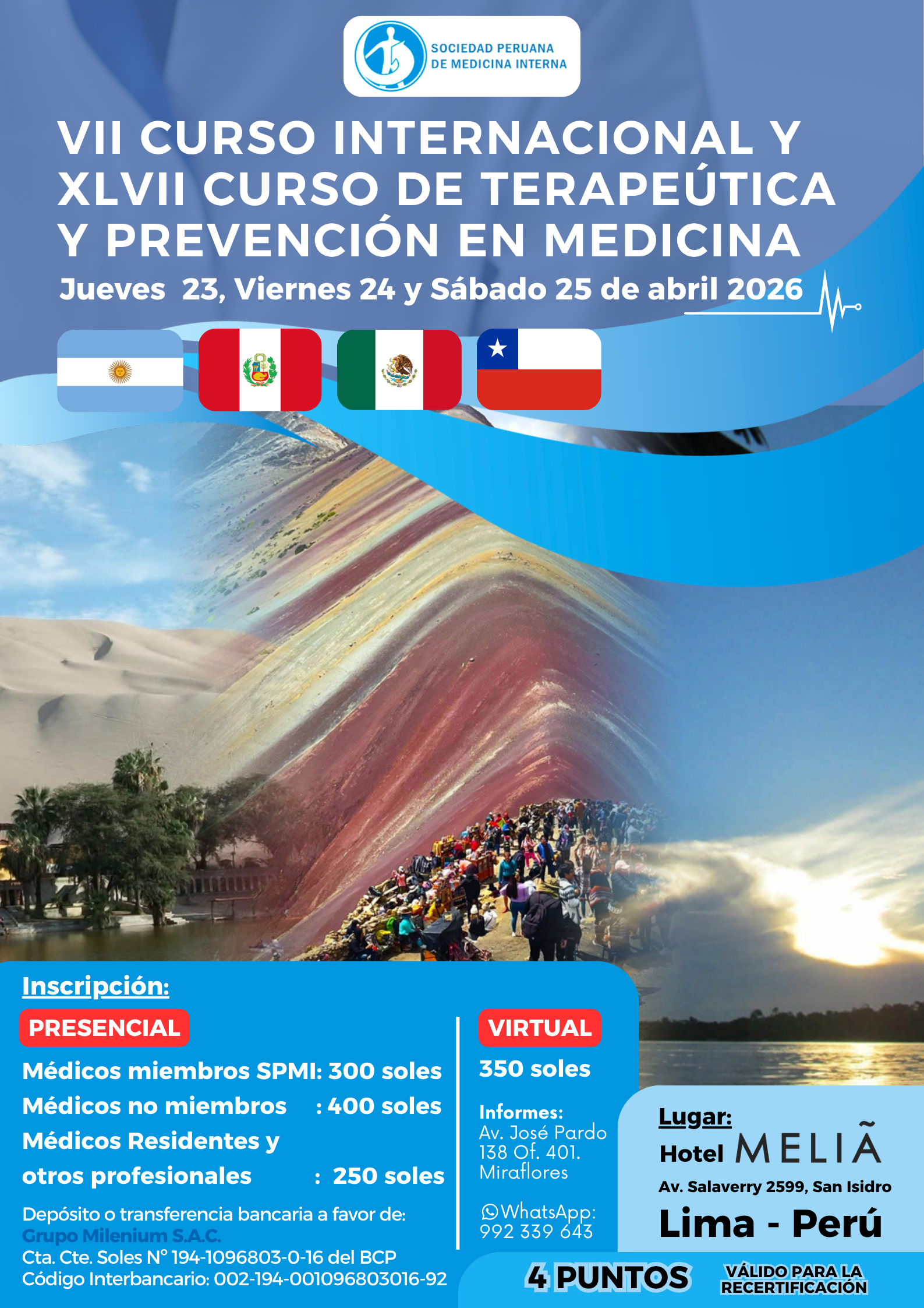 Poster del Curso Internacional