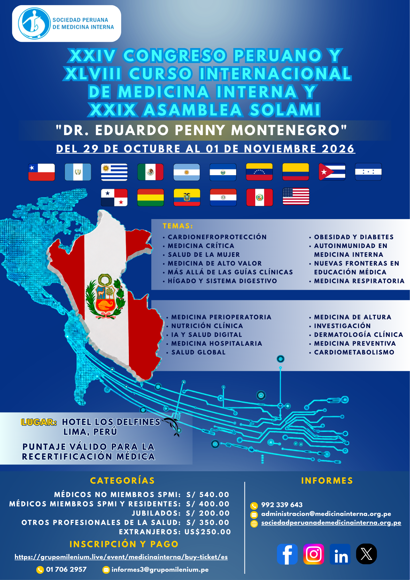 Poster del Curso Internacional