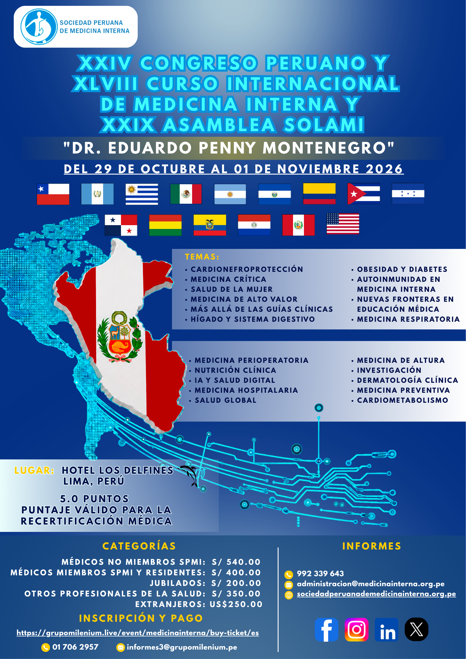 Poster del Curso Internacional